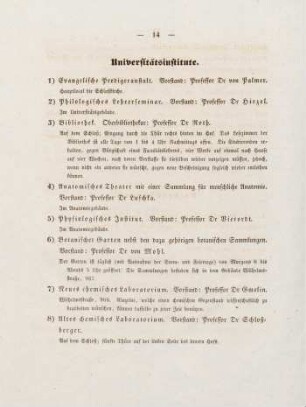 14-16, Universitätsinstitute