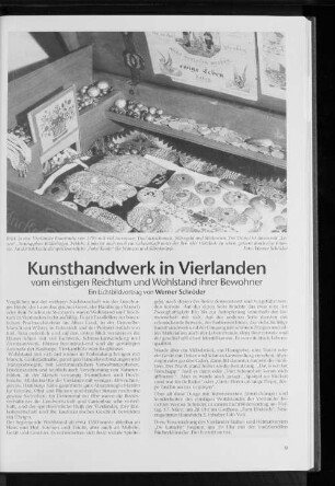 Kunsthandwerk in Vierlanden