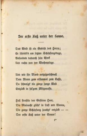 Dichtungen, 2