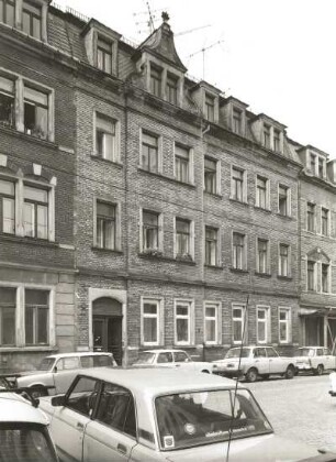 Dresden-Neustadt, Sebnitzer Straße 16. Wohnhaus (um 1900). Straßenansicht