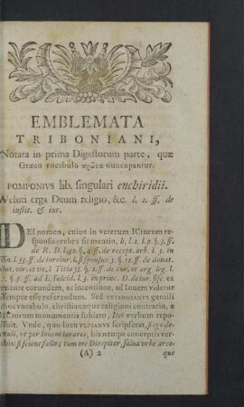 Notata in prima Digestorum parte