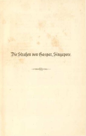 Die Straßen von Gaspar, Singapore