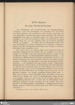 XVII. Kapitel. Die neuen Theerfarben-Processe