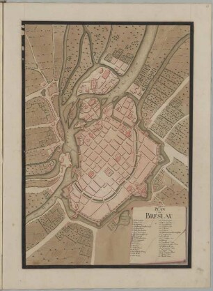Plan von Breslau