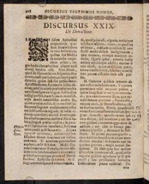 408-423, Discursus XXIX. De Detractione.