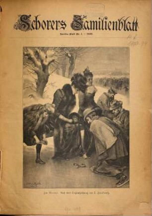Schorers Familienblatt : eine illustrierte Zeitschrift. 14,[b] = Beil. Nr. 1-52. 1893