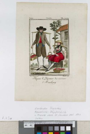 Paysan & Paysanne des environs d'Hambourg
