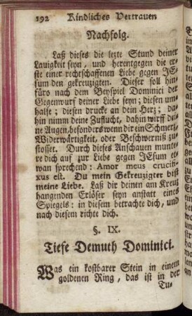 Am neunten Diensttag.