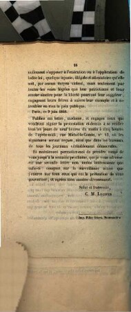 Lettres du diable à la république française : première lettre: Bagatelles qui intéressent le peuple
