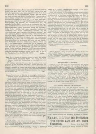 215 [Rezension] Seeberg, Reinhold, An der Schwelle des zwanzigsten Jahrhunderts