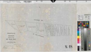 Südlohn (Südlohn), Teilung der Viti Verter Mark, Reinkarte Sektion 10 Lütke Daakhar Venn