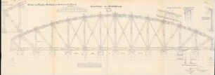Meglitze-Flutbrücke im Oderdamm, Schwedt/Oder: Hauptträger Mittelöffnung: Schnitte 1:15, Detail 1:10