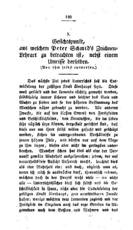 Gesichtspunkt, aus welchem Peter Schmidęs Zeichnen-Lehrart zu betrachten ist, nebst einem Umrisse derselben