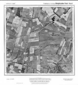Borghorster Feld Nord, Gauß-Krüger-Koordinaten: Rechtswert: 2596, Hochwert: 5782