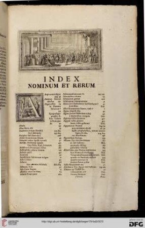 Index nominum et rerum