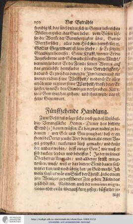 Fünffzehende Handlung.