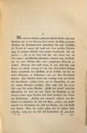 Ueber gute und schlechte Luft