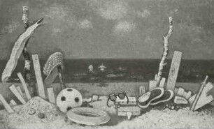 Großes Strandstilleben
