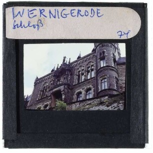 Wernigerode, Schloss : Fassadendetail
