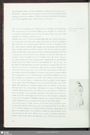 Mendelssohn's Legacy