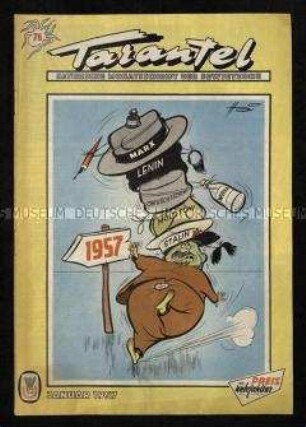 Satirezeitschrift der DDR. 1957