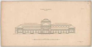 Thiersch, Friedrich von; Wiesbaden; Kurhaus - Ostseite (Ansicht)