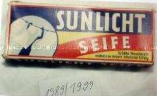Sunlicht-Seife in Originalverpackung