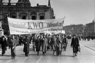 Maidemonstration Unter den Linden