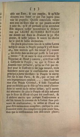 Copie de la Requête présentée par les Syndics des Nations de la Ville de Bruxelles, aux trois Etats du Pays & Duché de Brabant : [Bruxelles le 30 Juin 1787]