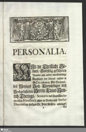 Personalia