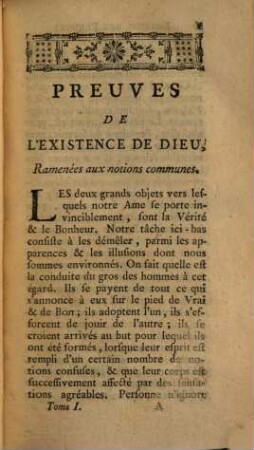 Mélanges Philosophiques, 1