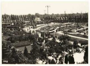 Gartenschau Sommerblumen am Funkturm, Berlin: Ansicht Ausstellungsgelände