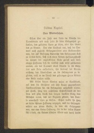 Siebtes Kapitel. Das Wiedersehen.