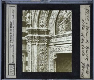 Florenz, S. Maria del Fiore, Porta della Mandorla (Nordseite) : Relief