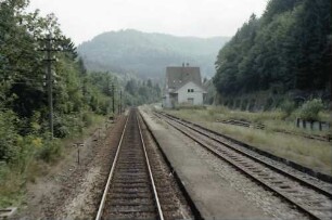 Schenkenzell; Schiltach: Bahnstrecke im Kinzigtal