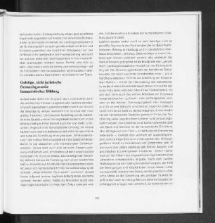 Geistige, nicht juristische Bestandsgarantie humanistischer Bildung.