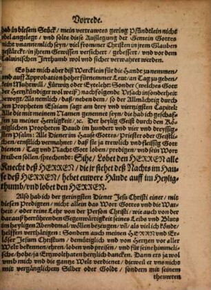 Zwölff Predigten, Darin[n]en die zwölff Artickel vnsers Christlichen Glaubens einfältig außgelegt, vnd in solchen, auß Gottes Wort, vnd der Alten vnd Neuwen reinen Kirchen-Lehrer Zeugnuß gründtlich erwiesen wirdt: Daß der Mensch Christus ... vns im heyligen Abendtmal warhafftig vnd gegenwärtig seinen Leib vnd Blut mit Brot vnd Wein gebe vnd außtheile : Seinen frommen Meißnern vnd lieben Landtsleuten zu Christlicher, frölicher Glückwündschung ...