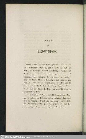 Duché De Saxe-Altembourg