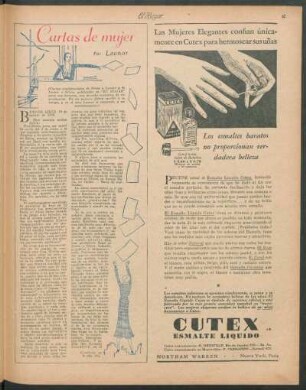 Cartas de mujer