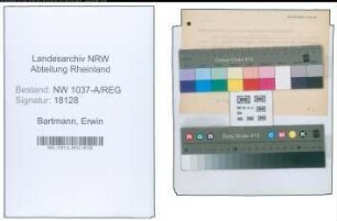 Entnazifizierung Erwin Bartmann , geb. 00.00.0000 (Verwaltungsinspektor)