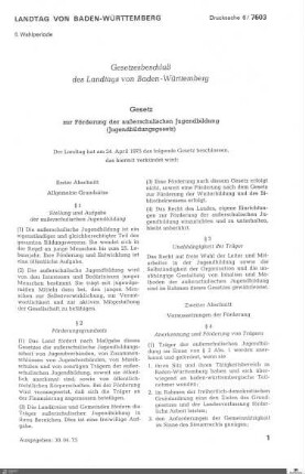 Jugendbildungsgesetz
