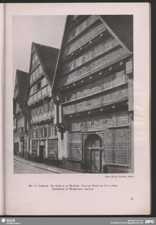 Alte Häuser in der Bierstraße, Osnabrück