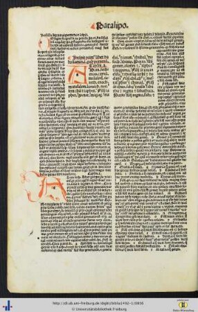Libri paralypomenon cum postilla