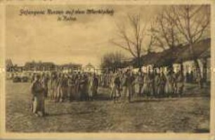 Sammelplatz russischer Kriegsgefangener in Kolno