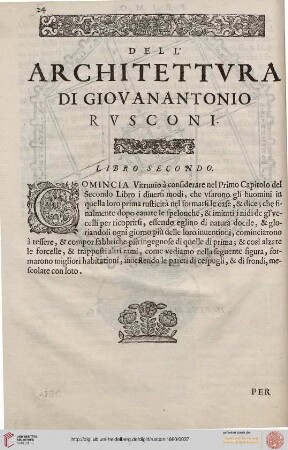 Libro secondo