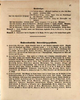 Jahresbericht über das Königl. Gymnasium Münnerstadt : für das Studienjahr ... ; bekannt gemacht bei der feierlichen Preise-Vertheilung am ... 1841