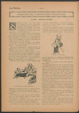 Páginas de literatura francesa : Los agitados