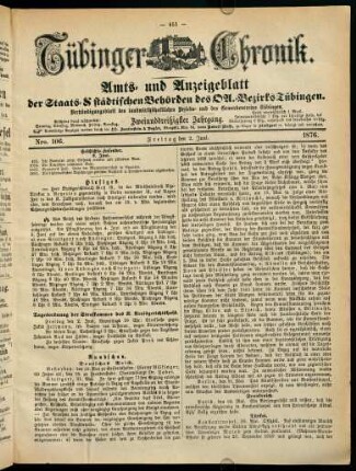451-468, 2. Juni (Nro. 106) - 7. Juni (Nro. 109)