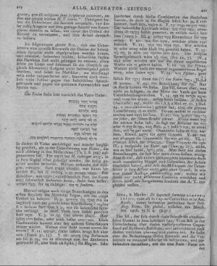 Klein, F. A.: De Formula Loquendi Proverbiali Glossais Lalein. Jena: Mauke 1816