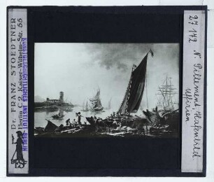 Pillement, Seehafen (Florenz Uffizien 1890.1001)